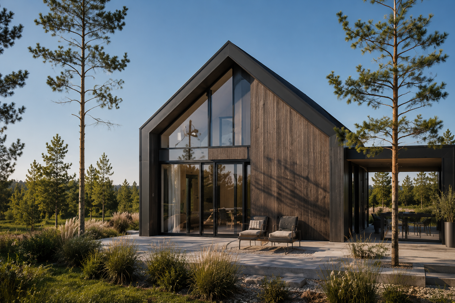 Indywidualna architektura domu CLT
